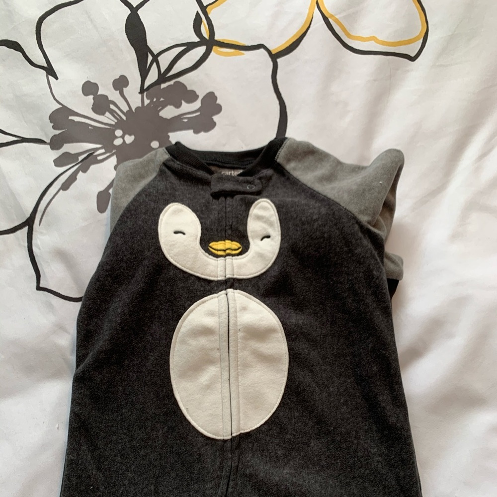 Penguin footie pjs 18m